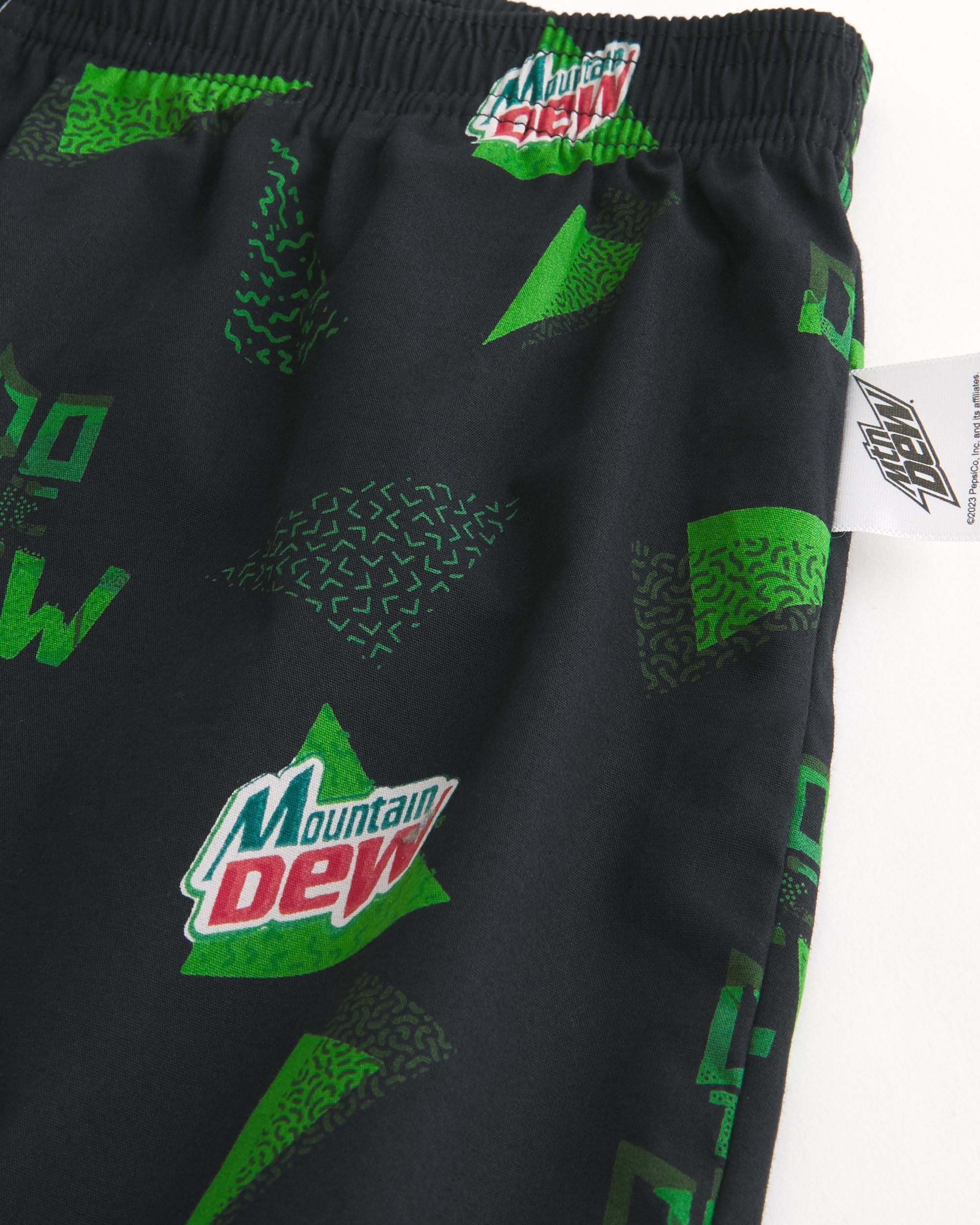 Woven Mountain Dew Graphic Boxers Product Image