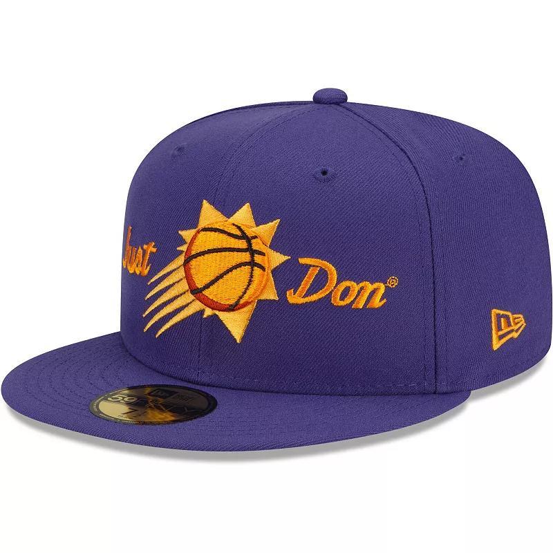 Mens New Era x Just Don Purple Phoenix Suns 59FIFTY Fitted Hat Product Image