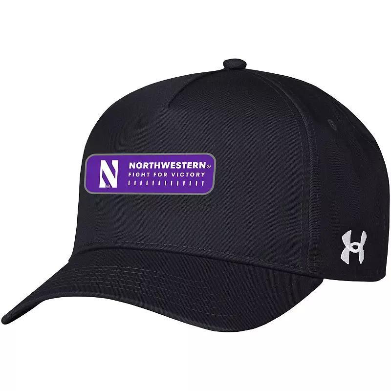 Mens Under Armour Northwestern Wildcats 2023 Sideline Adjustable Hat Product Image