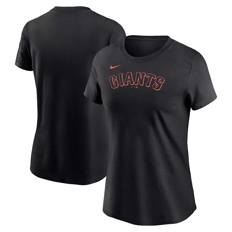 Womens Nike San Francisco Giants Wordmark T-Shirt Product Image