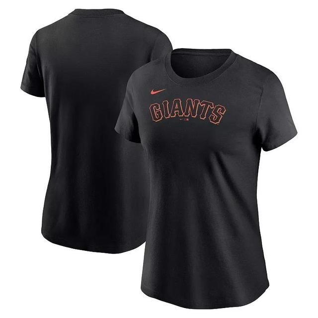 San Francisco Giants Wordmark Nike Womens MLB T-Shirt Product Image