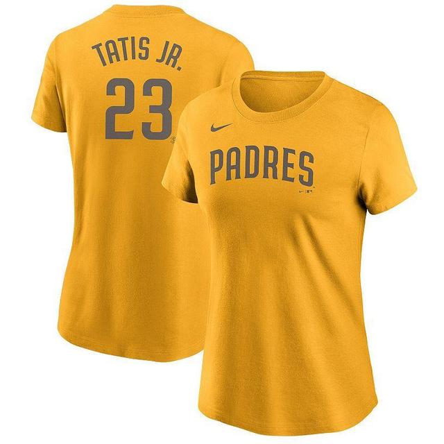 Womens Nike Fernando Tats Jr. San Diego Padres Name & Number T-Shirt Product Image