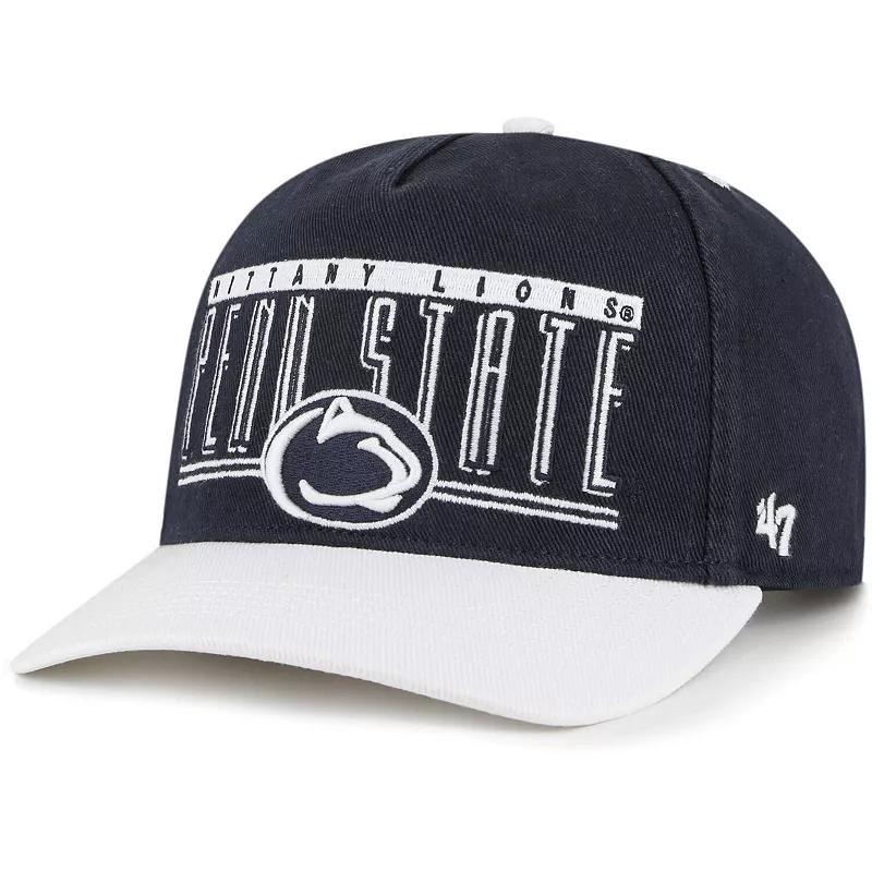 Mens 47 Penn State Nittany Lions Double Header Hitch Adjustable Hat, Blue Product Image