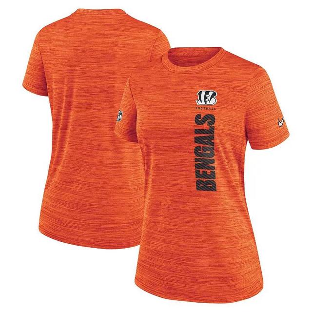 Womens Nike Cincinnati Bengals Velocity Performance T-Shirt Product Image