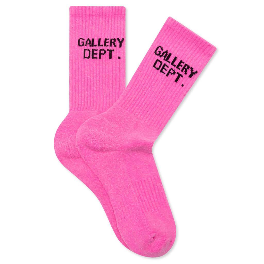 Clean Socks - Fluorescent Pink Male Product Image