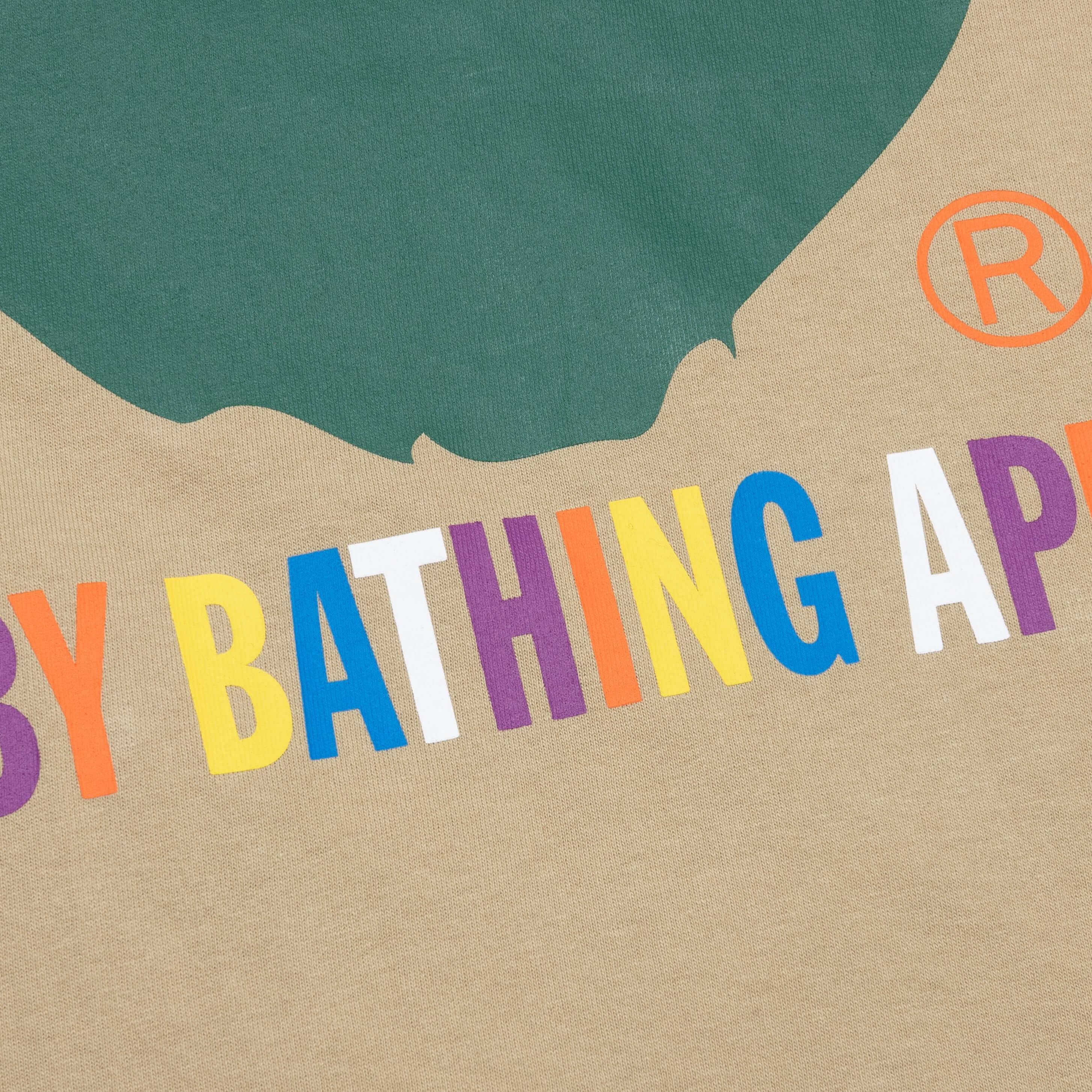 Colors By Bathing Ape Tee - Beige Male Product Image