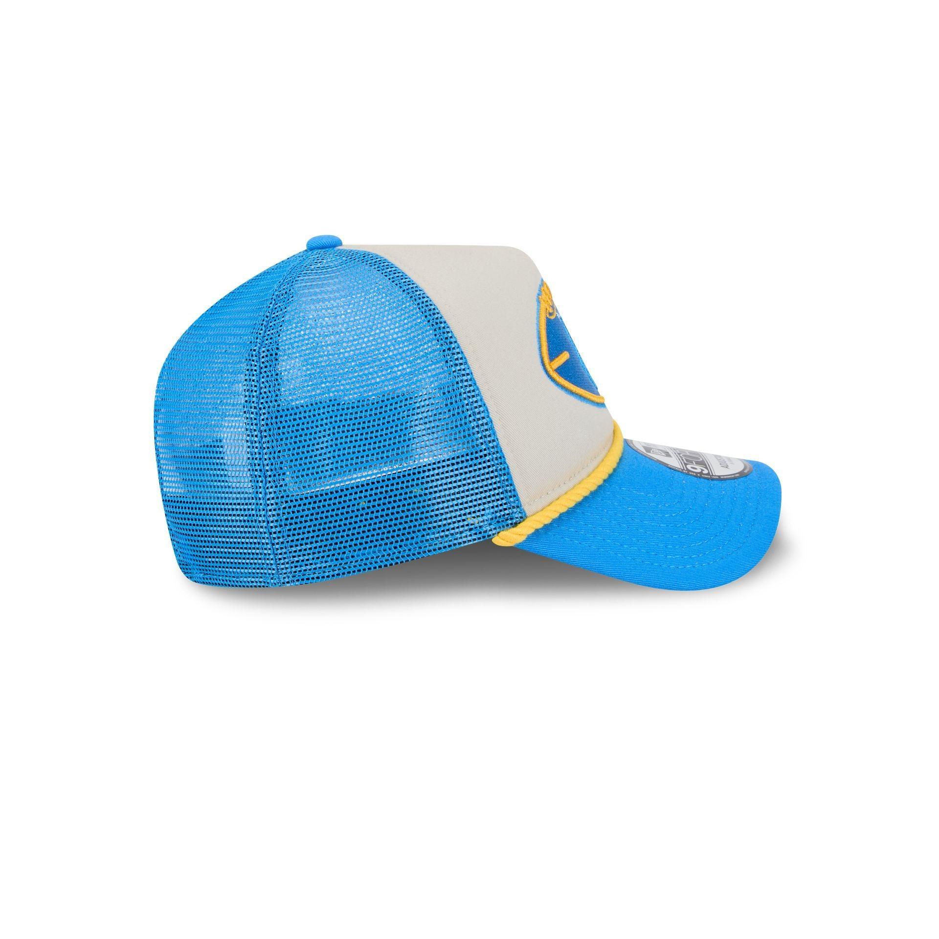 Los Angeles Chargers 2024 Historic Sideline 9FORTY A-Frame Snapback Hat Male Product Image