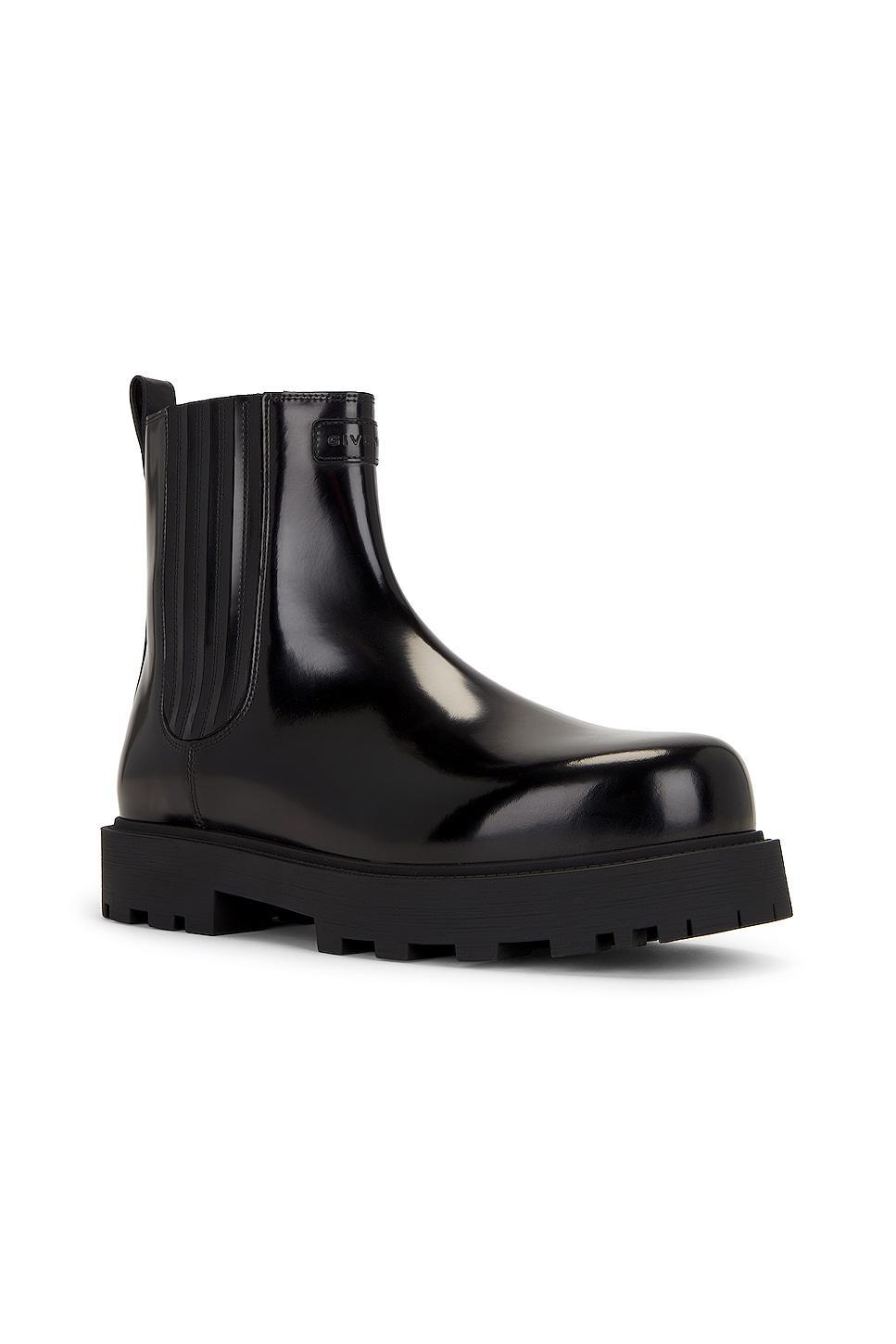 Givenchy Show Chelsea Boot in Black - Black. Size 43 (also in 41, 44, 45). Product Image