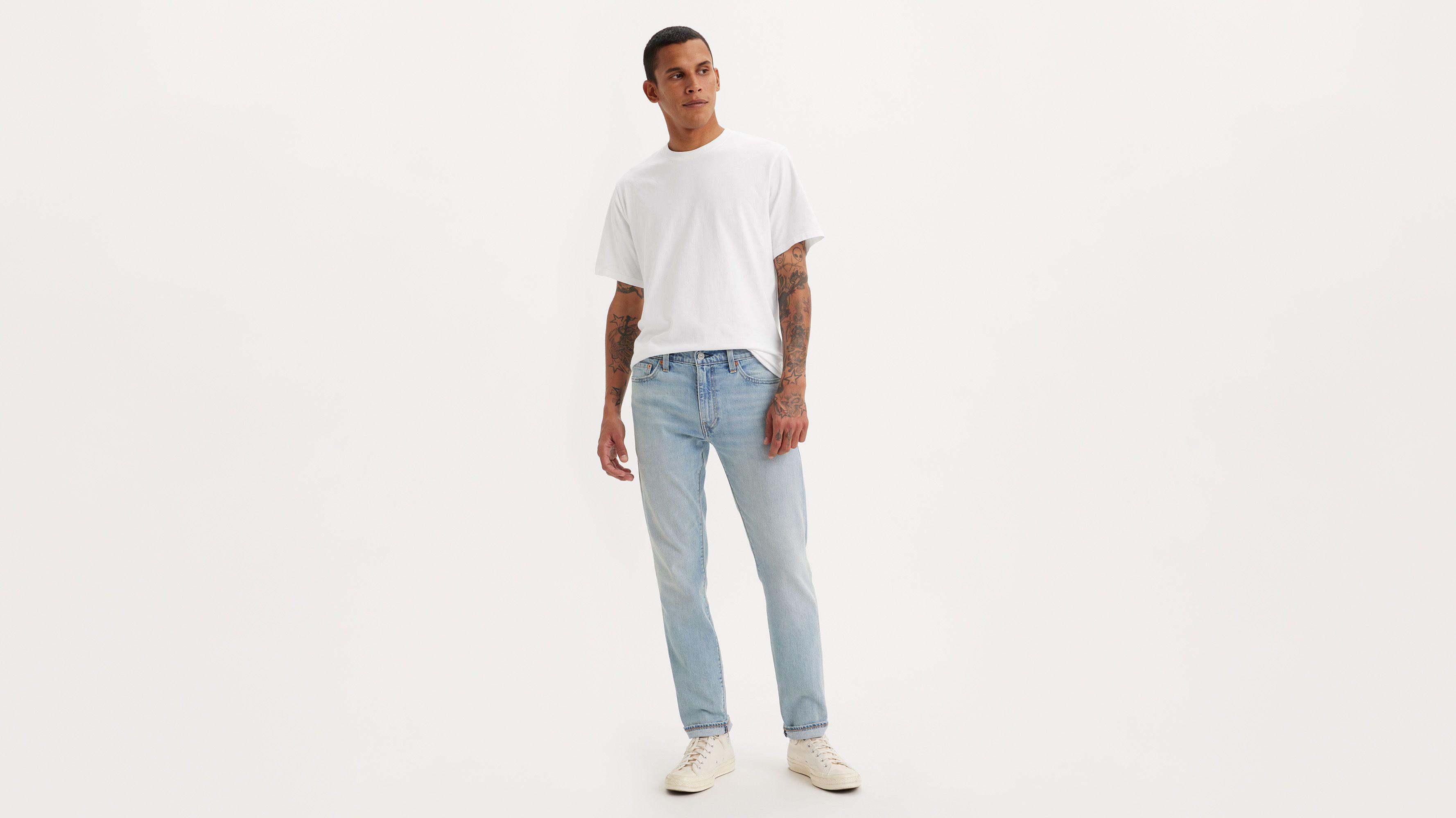 511™ Slim Fit Selvedge Men's Jeans Product Image