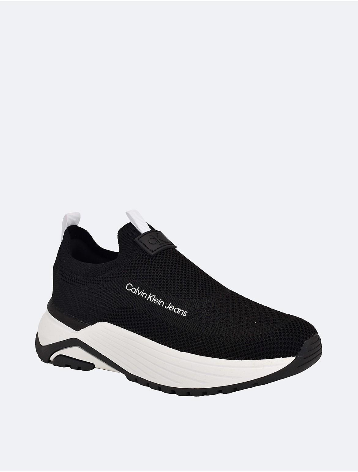 Calvin Klein Womens Womens Alvea Sneaker - Black - 8.5 Product Image