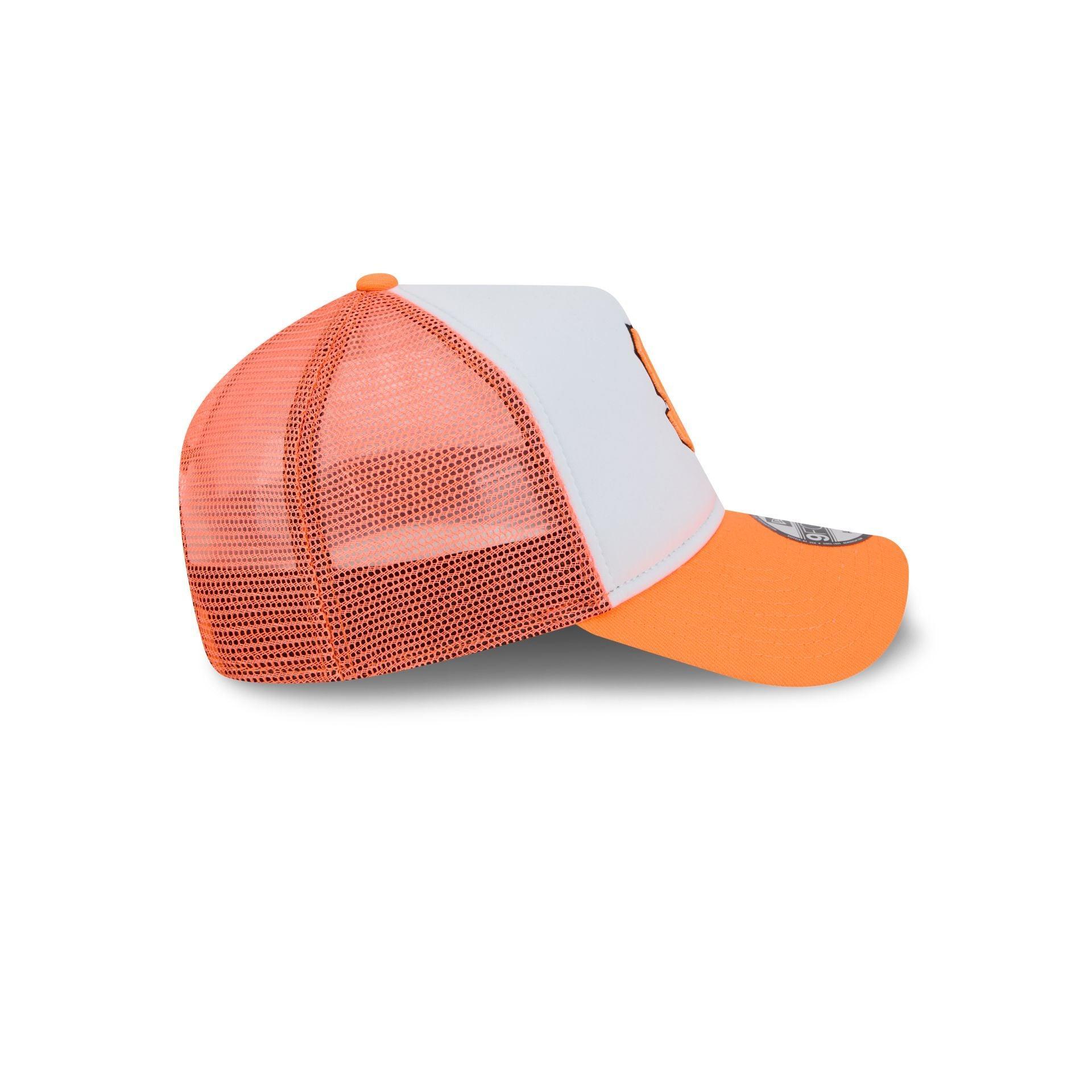 San Francisco Giants Hi Vis Doodle 9FORTY A-Frame Trucker Hat Male Product Image