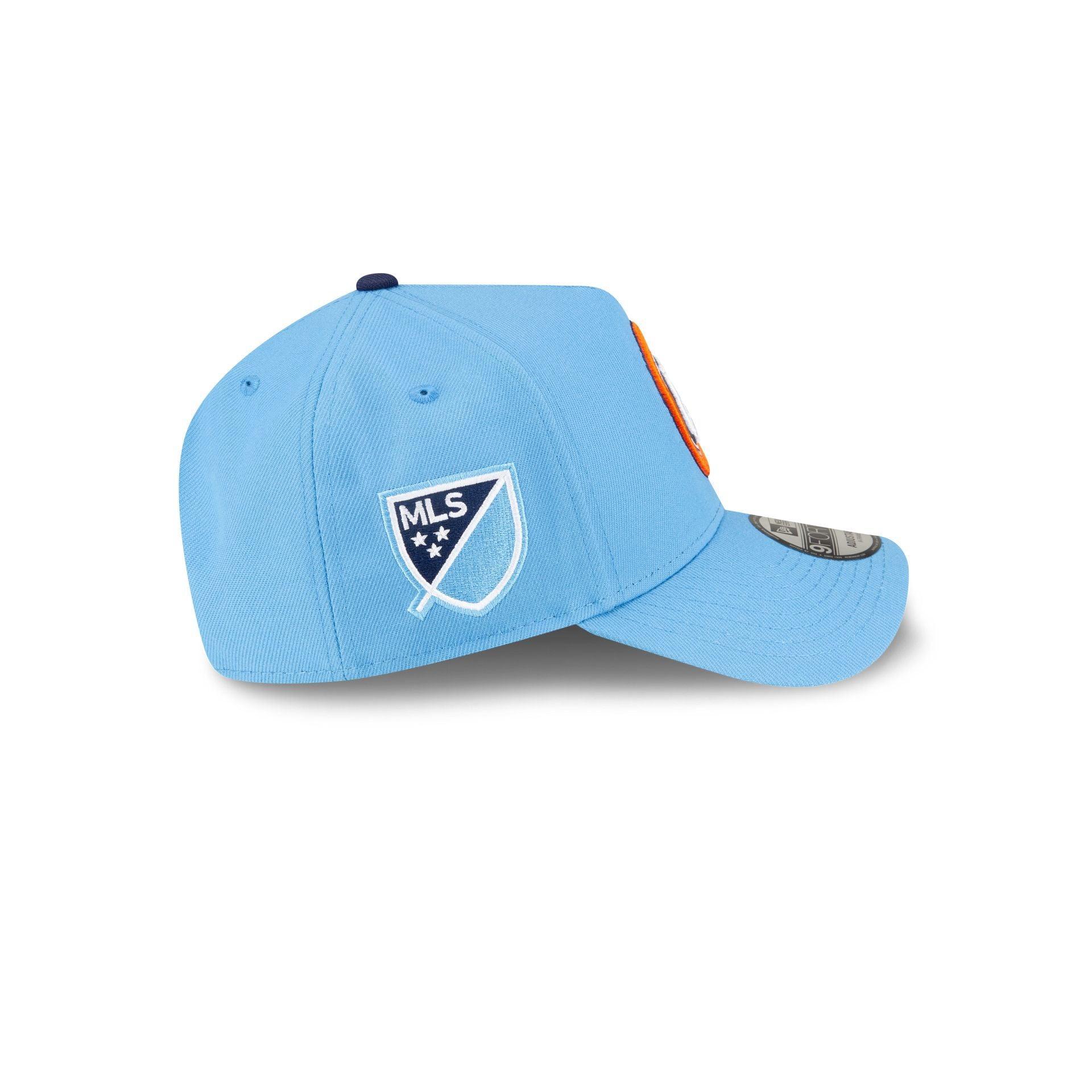 New York City FC 2024 MLS Kickoff 9FORTY A-Frame Snapback Hat Male Product Image