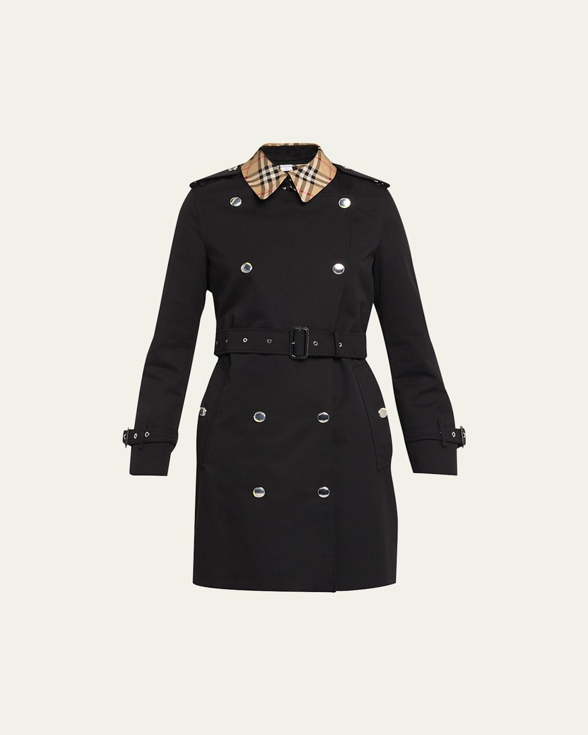 Montrose Belted Cotton Trench Coat Product Image