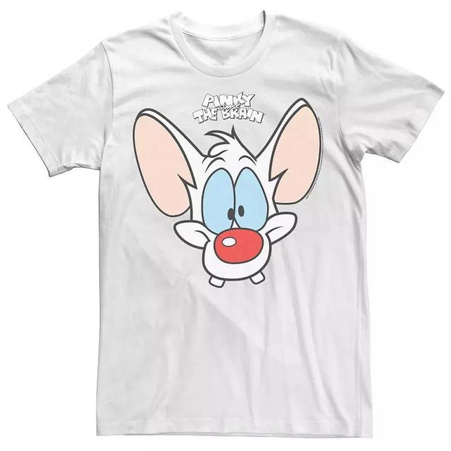 Mens Pinky And The Brain Pinky Big Face Tee Product Image