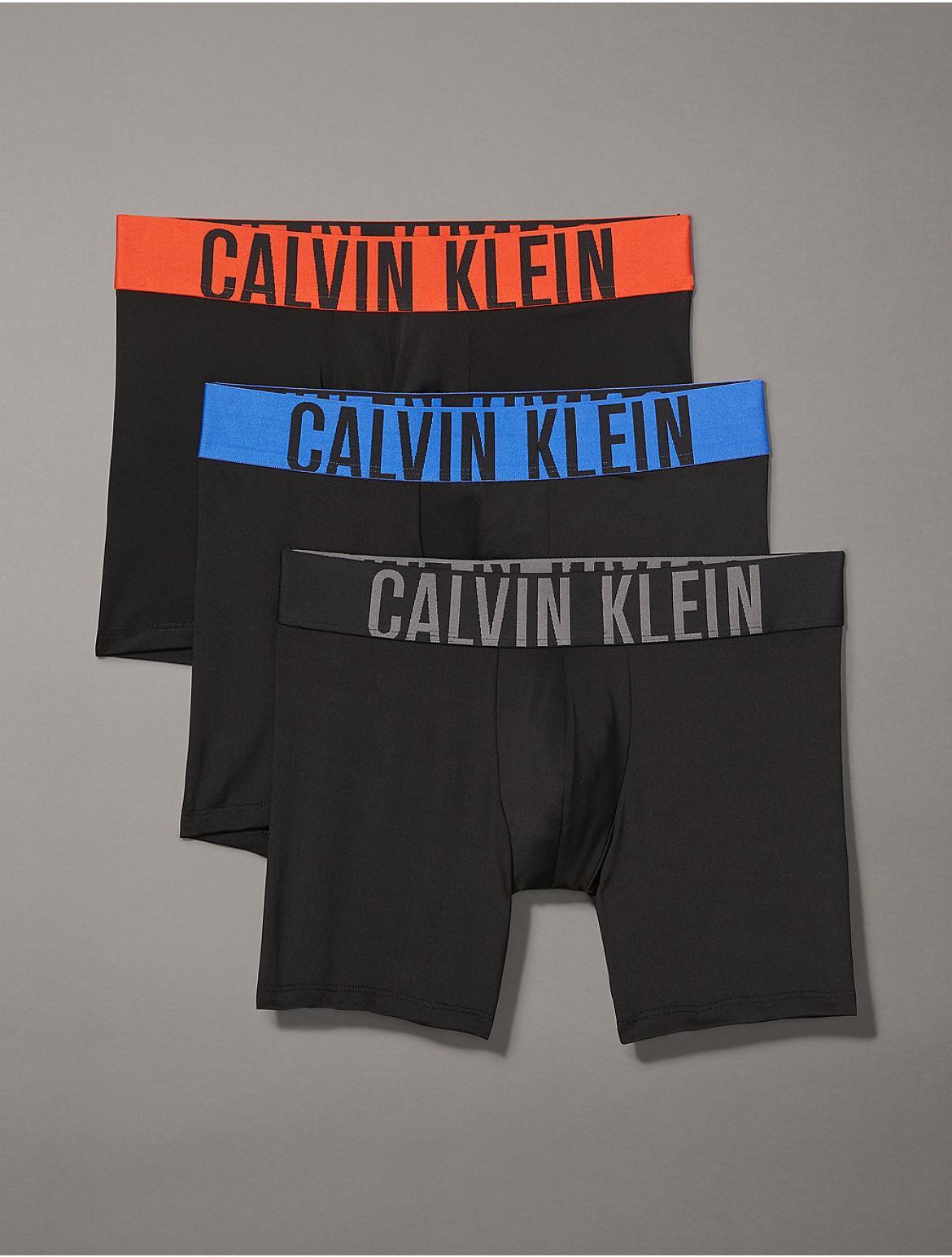 Mens 3-Pack Logo Stretch Boxer Brief Set Product Image