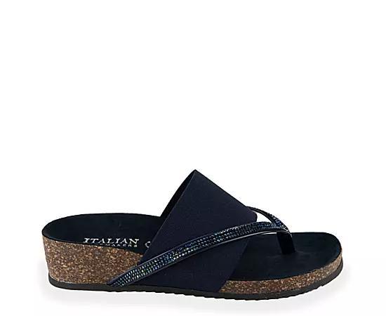 Italian Shoemakers Womens Ziona Wedge Sandals Product Image