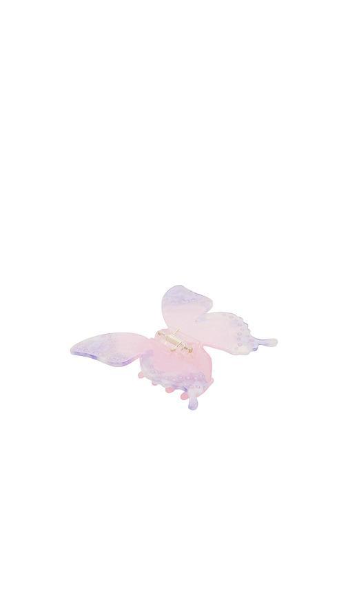 Lovers and Friends Amari Butterfly Clip in Pink & Purple Product Image