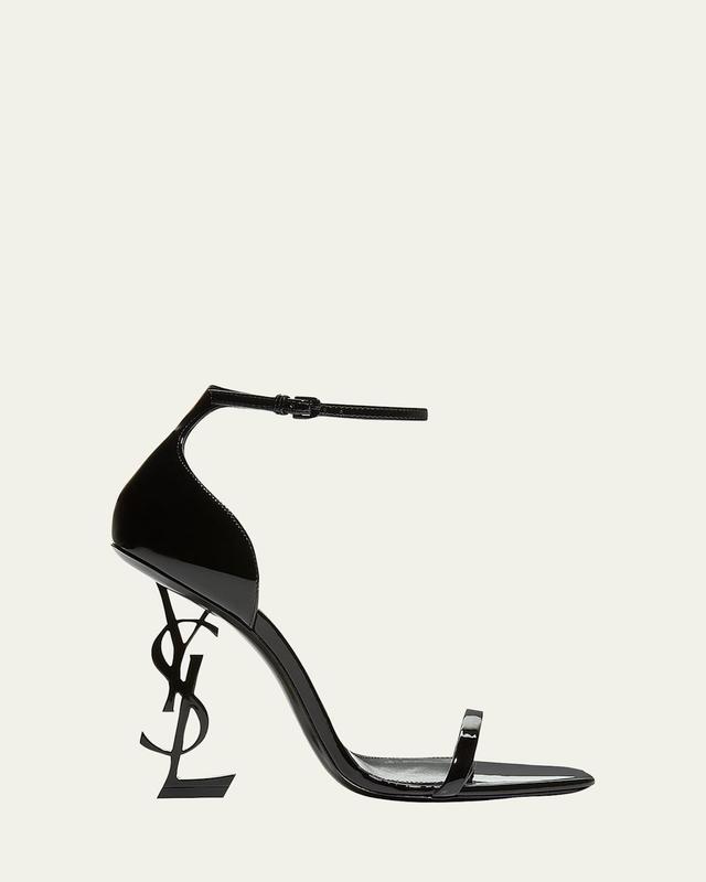 Saint Laurent Opyum YSL Ankle Strap Sandal Product Image