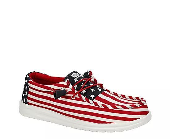 Heydude Men's Wally Americana Slip On Sneaker Product Image