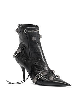 Balenciaga Womens Cagole High Heel Booties Product Image