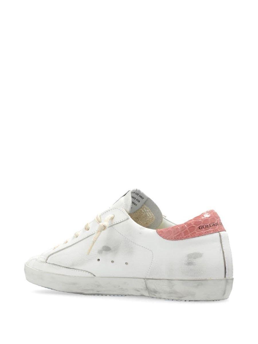 Super-star Leather Sneakers In White Product Image