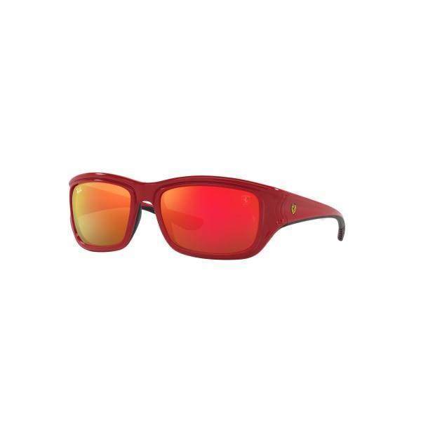 Ray-Ban 59mm Mirrored Square Sunglasses Product Image