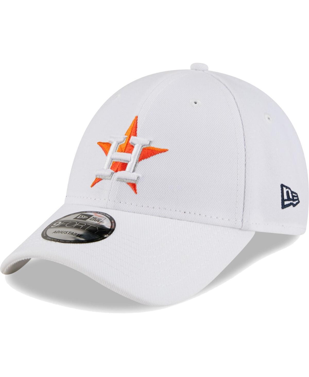 Mens New Era White Houston Astros League Ii 9FORTY Adjustable Hat Product Image