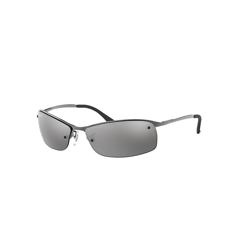 Ray-Ban Polarized UVAUVB Protection Rectangular Sunglasses Product Image