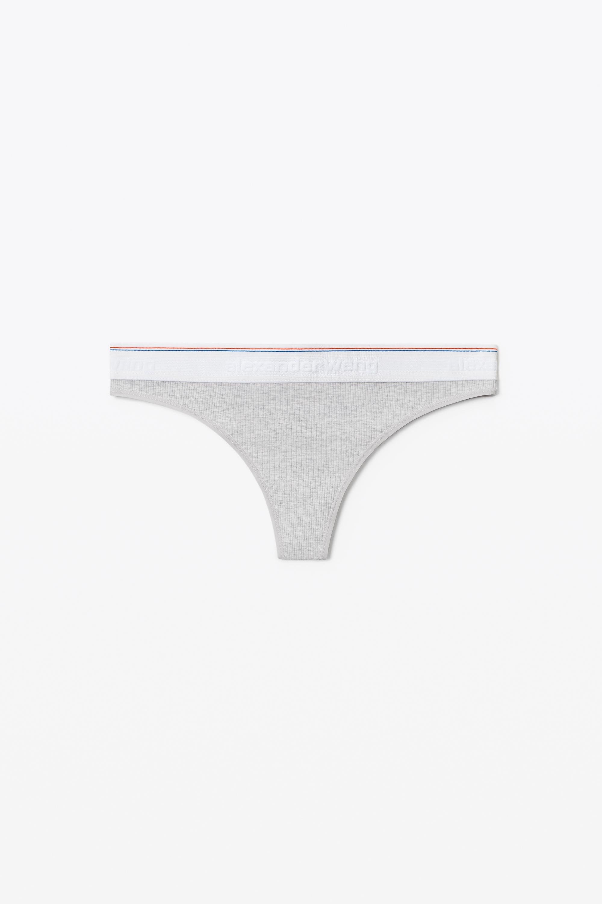 Classic Thong In Ribbed Jersey Product Image