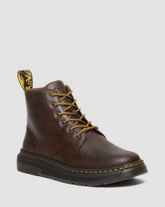 Crewson Crazy Horse Leather Casual Chukka Boots Product Image