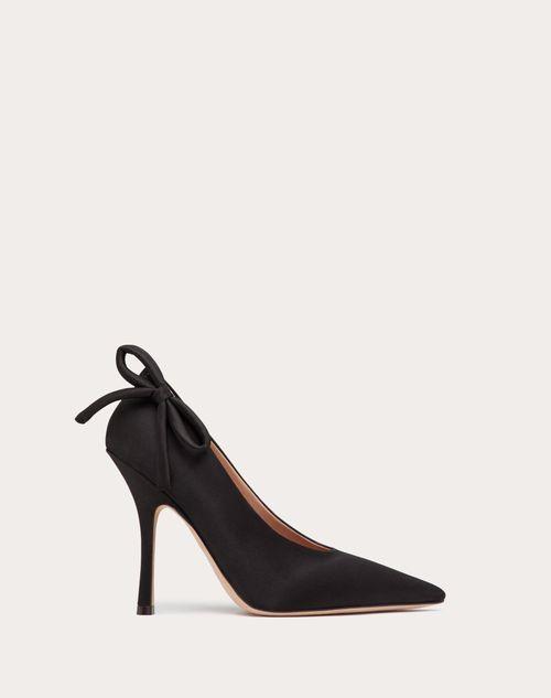 VALENTINO GARAVANI NITE-OUT SATIN PUMP 110 MM Product Image