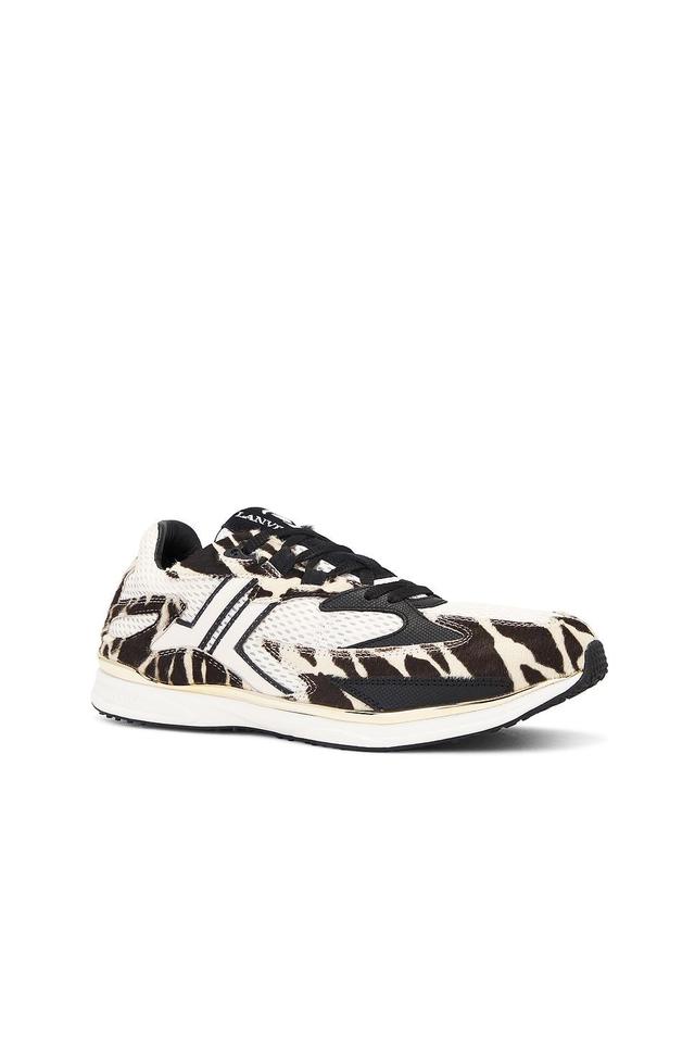 LANVIN Meteor Sneakers In Cream Product Image