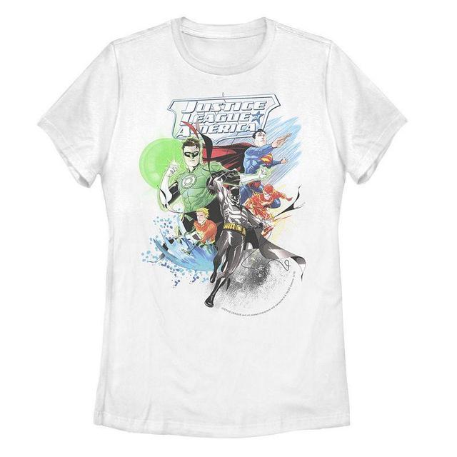 Juniors DC Comics Justice League Of America Graphic Tee, Girls Product Image