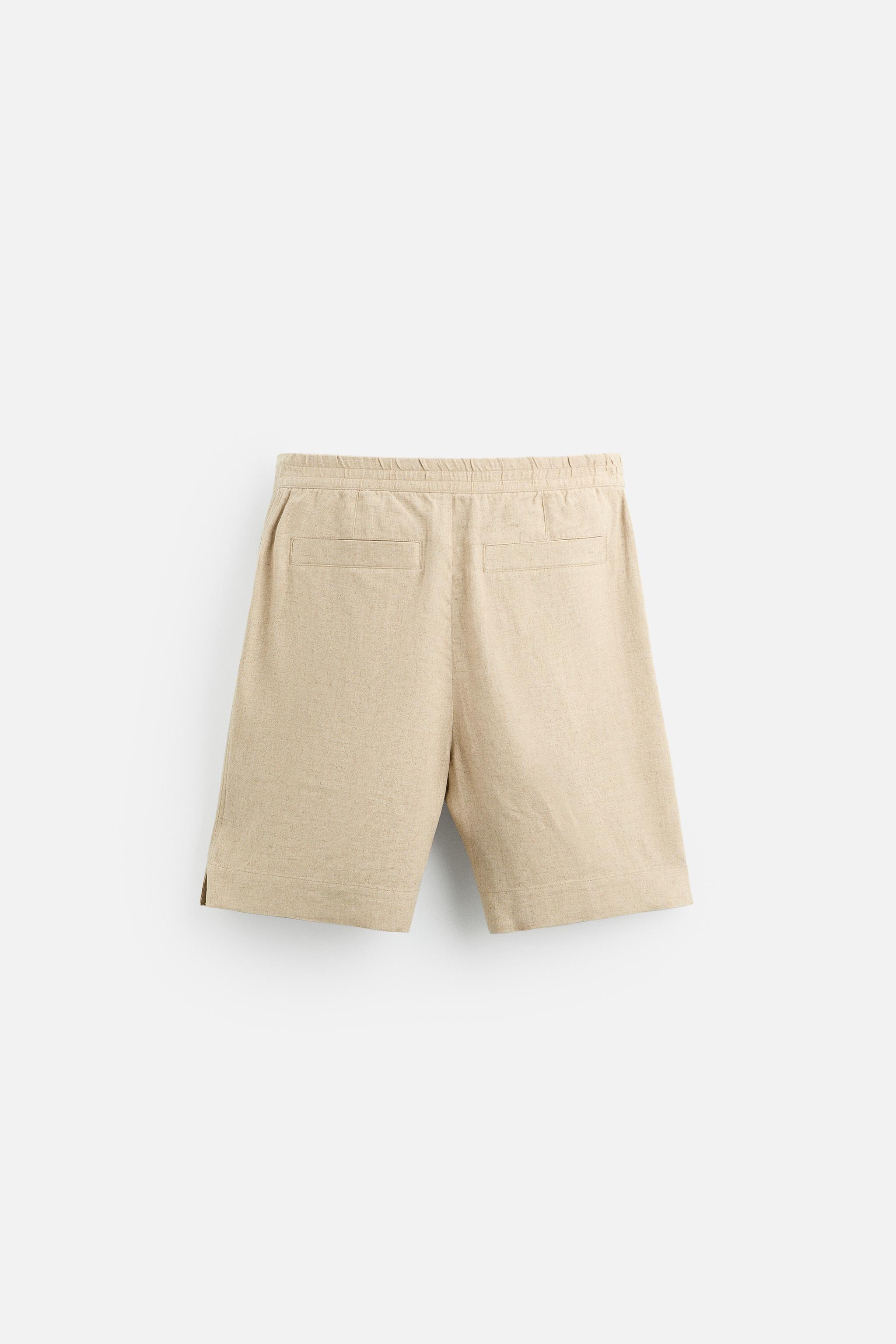 LINEN - VISCOSE SHORTS Product Image