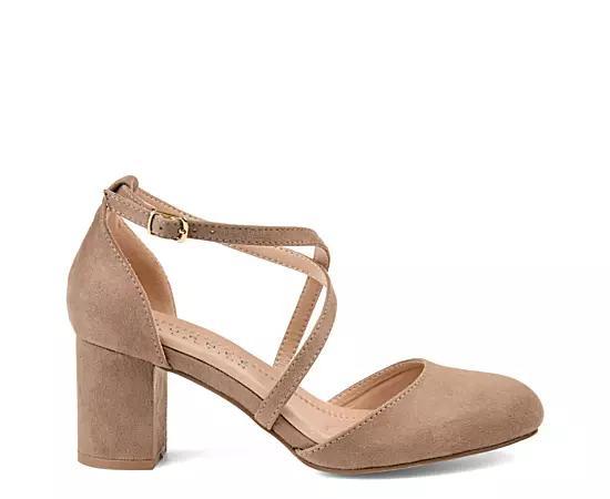 Journee Collection Womens Foster Wide Pump Product Image