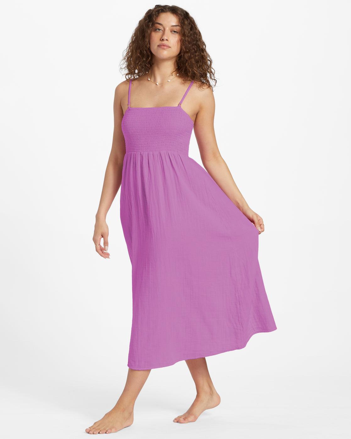 Off The Coast Dress - Lush Lilac Female Product Image