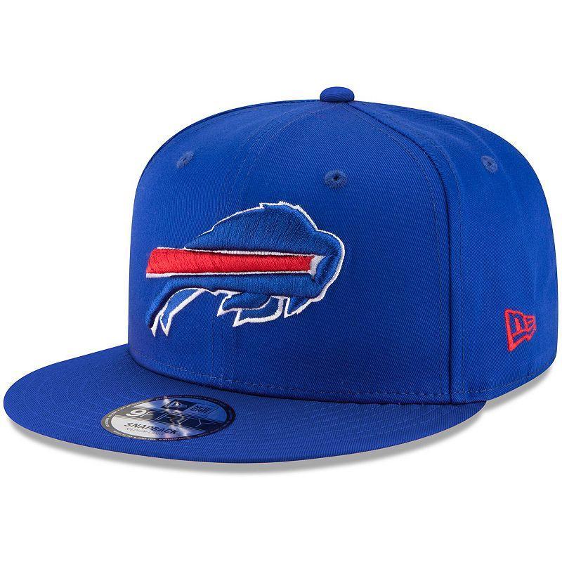 Men's New Era Royal Buffalo Bills Basic 9FIFTY Adjustable Snapback Hat Product Image