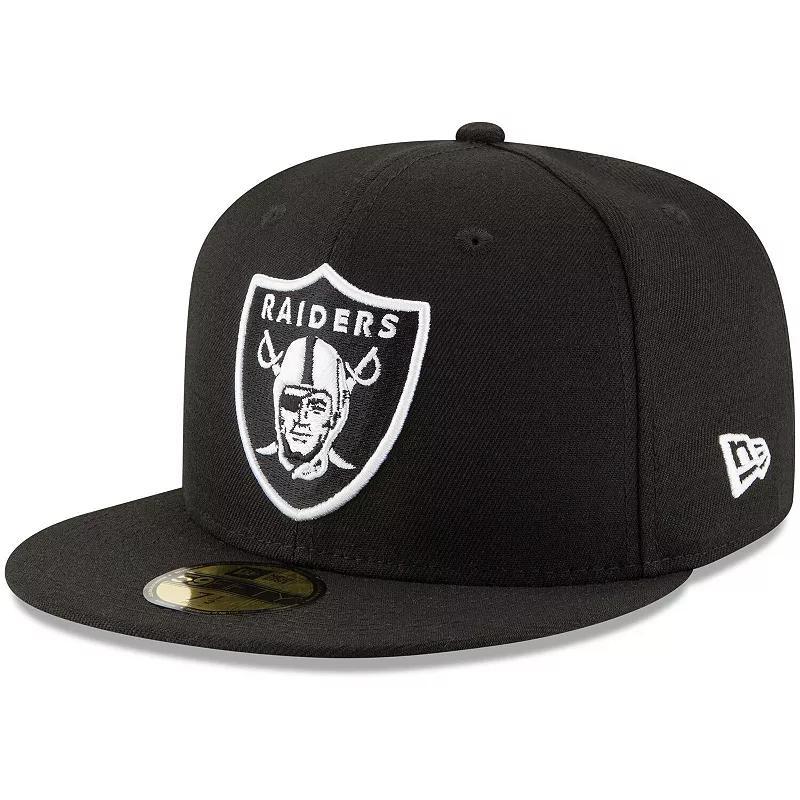 Mens New Era Las Vegas Raiders B-Dub 59FIFTY Fitted Hat Product Image