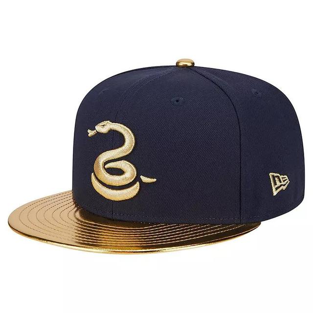 Mens New Era Navy/Gold Philadelphia Union 15th Anniversary 9FIFTY Snapback Hat, Uni Blue Product Image