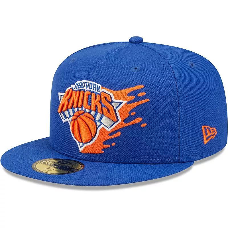 Mens New Era New York Knicks Splatter 59FIFTY Fitted Hat Product Image