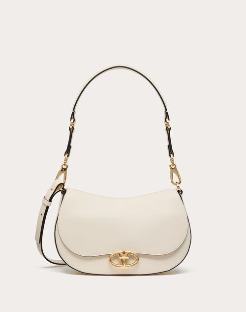 SMALL VALENTINO GARAVANI OHVAL SHOULDER BAG IN NAPPA CALFSKIN Product Image