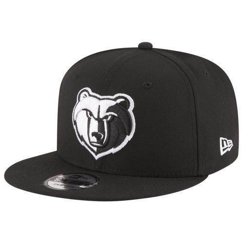 New Era Mens Memphis Grizzlies New Era Grizzlies Bow Snapback - Mens Black/White Product Image