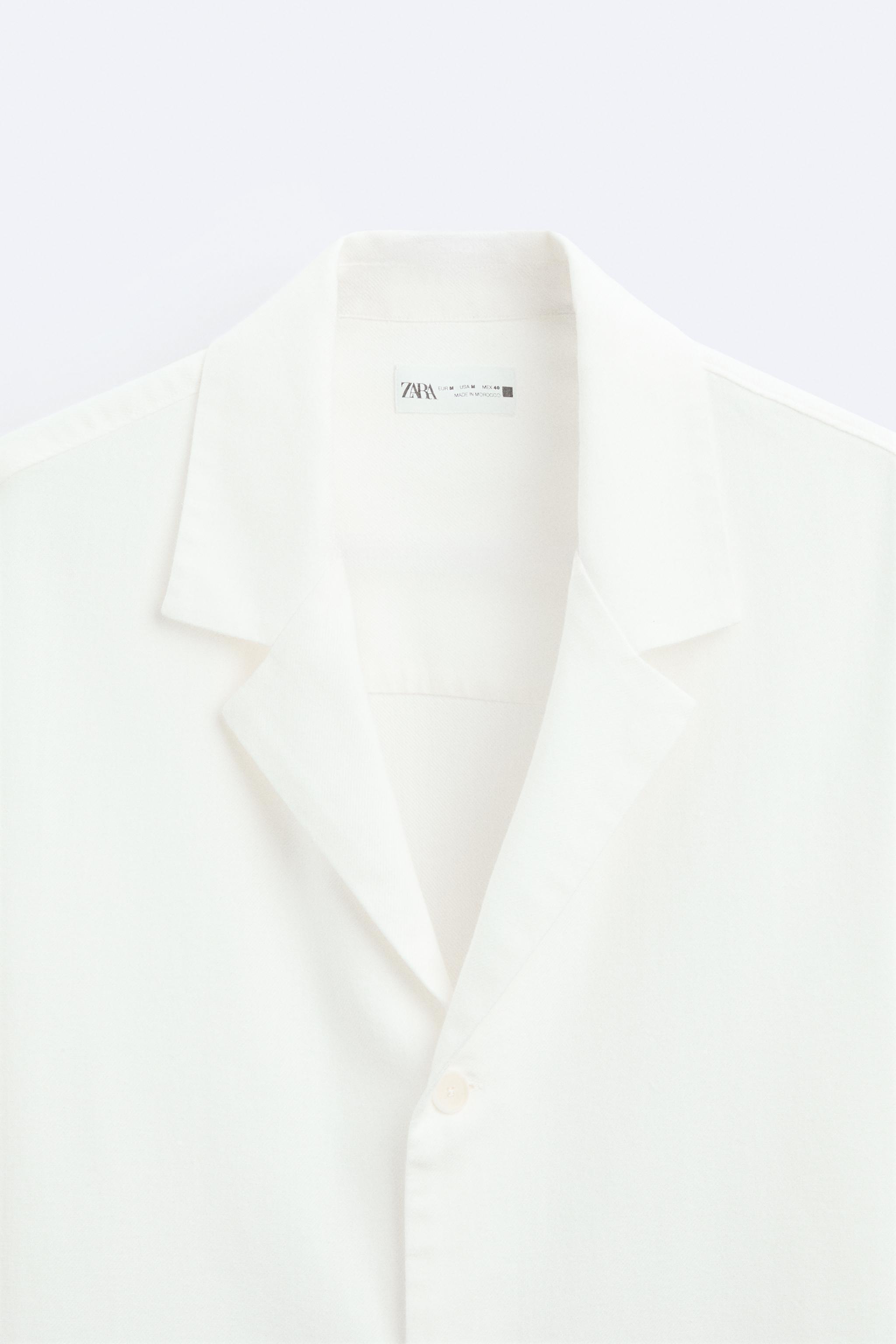 TEXTURED COTTON SHIRT Product Image