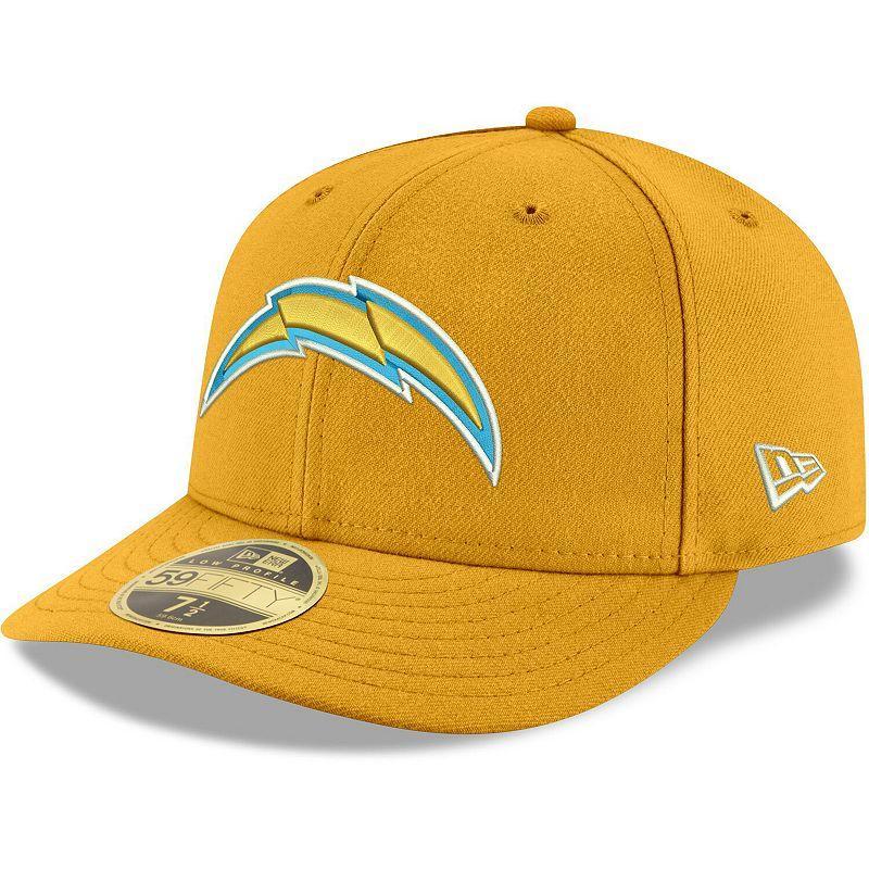 Mens New Era Los Angeles Chargers Omaha Low Profile 59FIFTY Fitted Team Hat Product Image