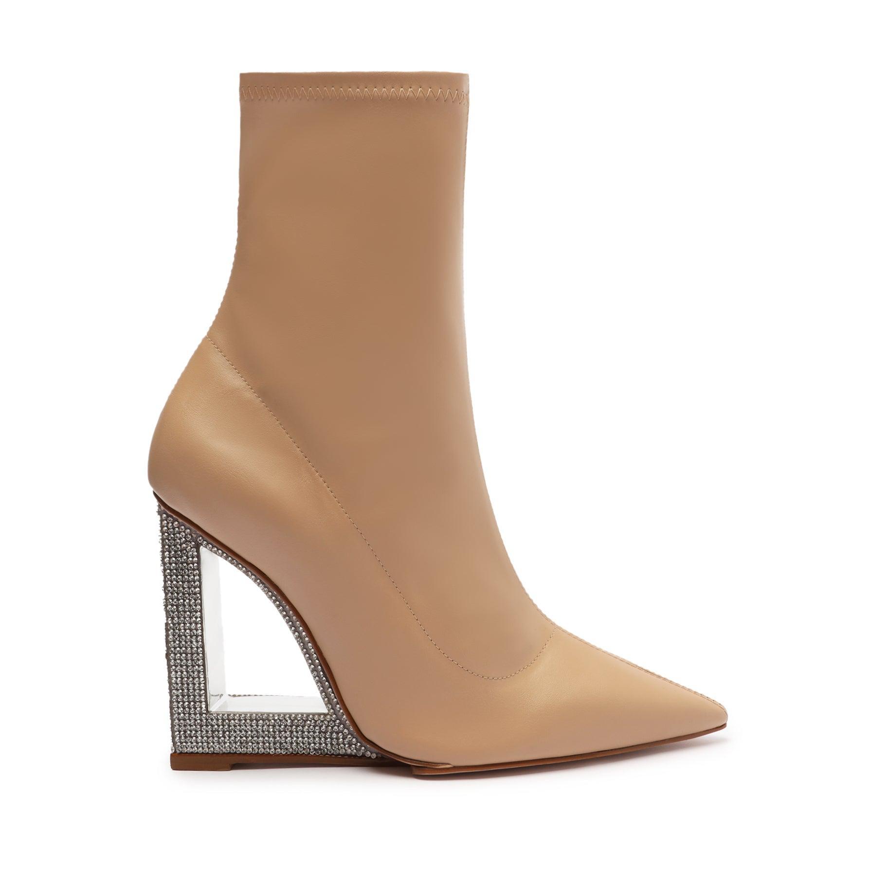 Schutz Filipa Bootie (True Beige) Women's Boots Product Image