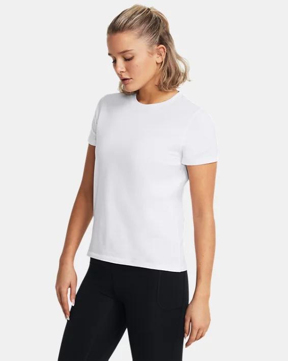 Women's UA Icon Charged Cotton® Short Sleeve Product Image