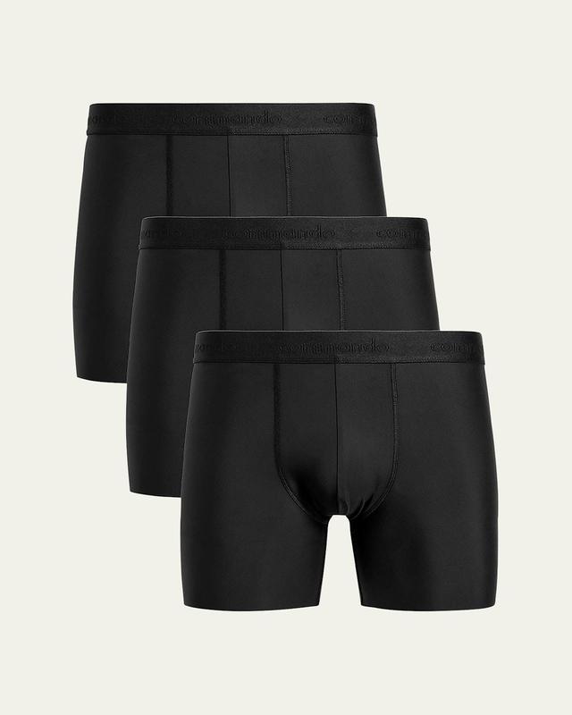 Mens 3-Pack Microfiber Boxer Briefs Product Image