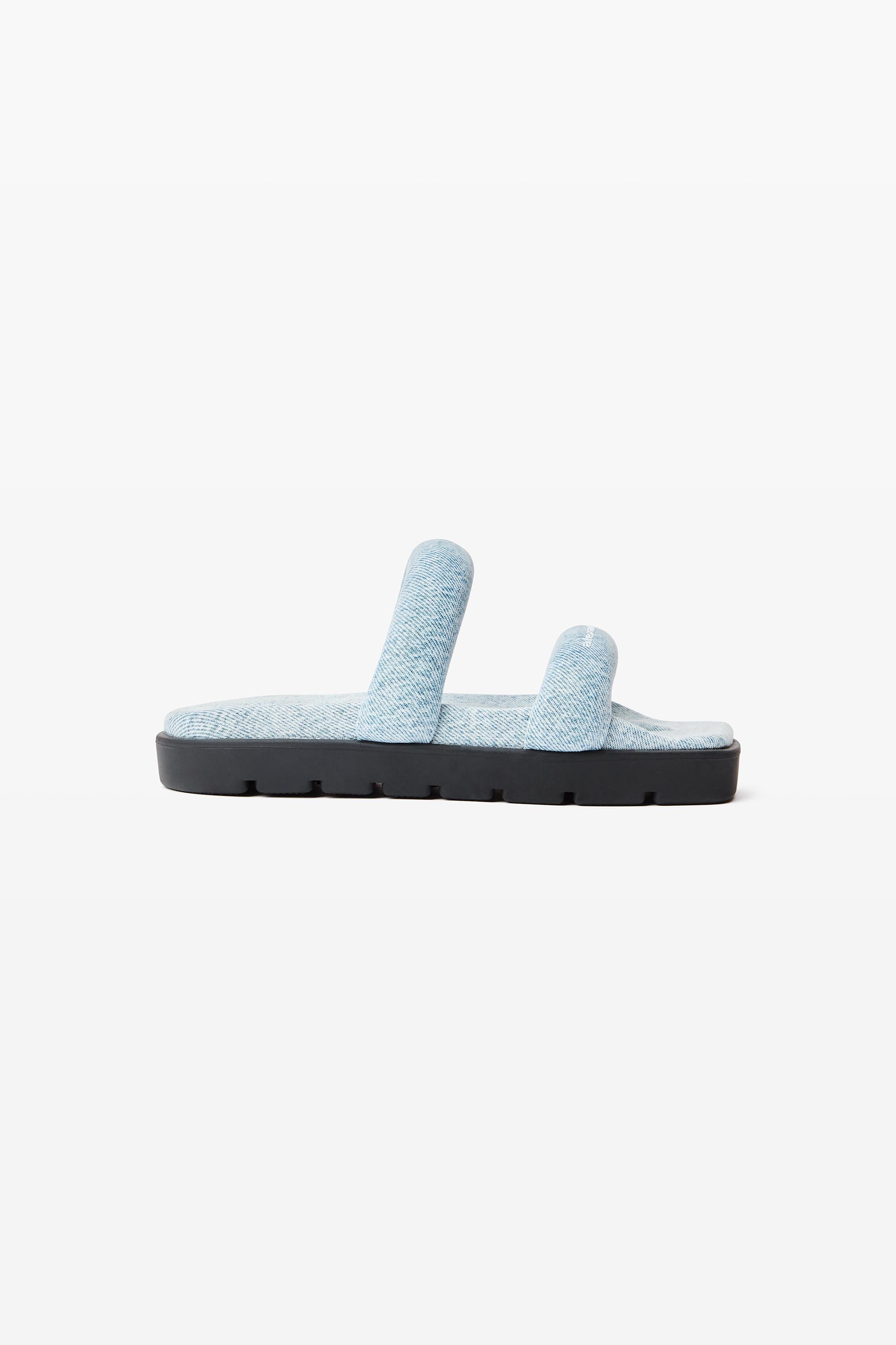 Jay Flatform Sandal In Denim Product Image