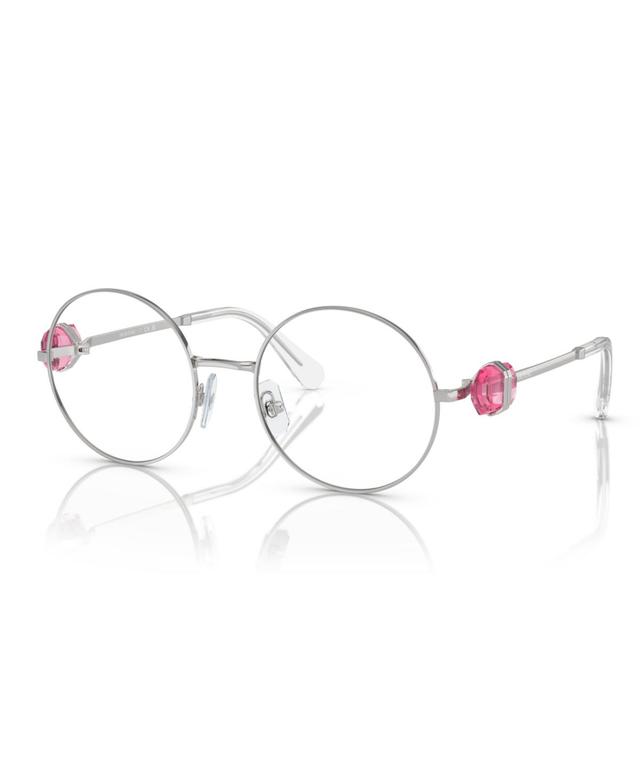 Swarovski Womens Eyeglasses, SK1001 - Silver Product Image