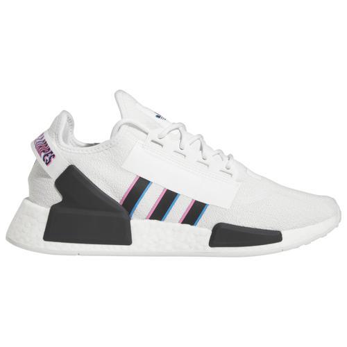 adidas Originals Mens adidas Originals NMD_R1 V2 - Mens Running Shoes Pulse Blue/Pulse Magenta/Core Black Product Image